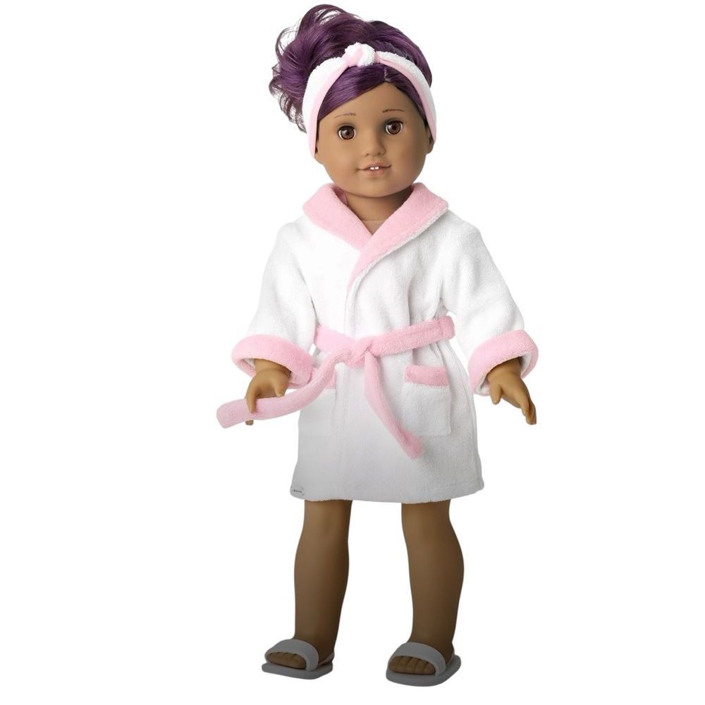 AMERICAN GIRL RARE SOLD OUT “SOFT SPA ROBE SET”